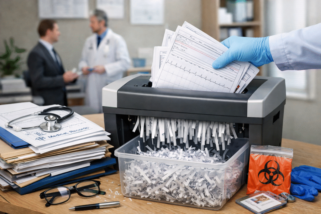 medical document shredding provider