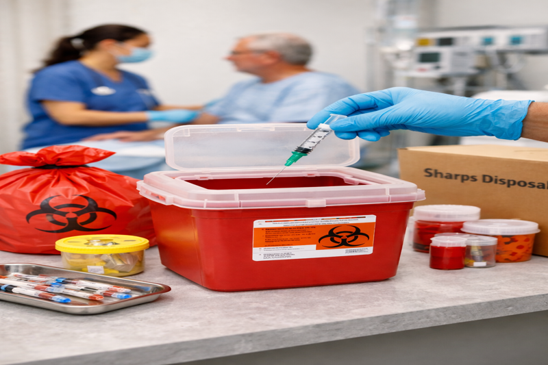 What Are Sharps Disposal Services in Texas and Why Are They Essential for Healthcare Providers?
