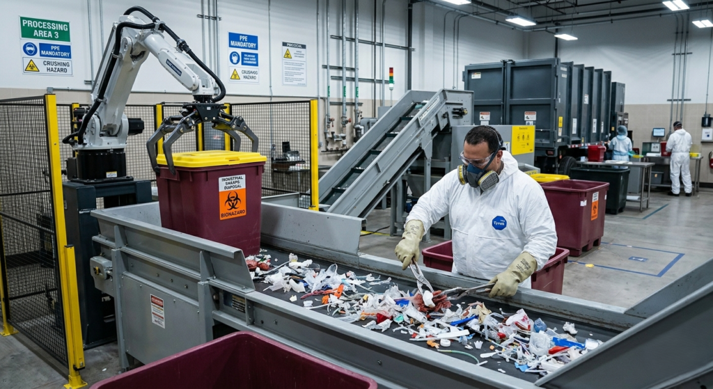 sharps waste management