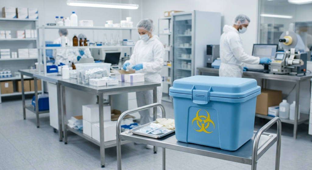 pharmaceutical waste container
