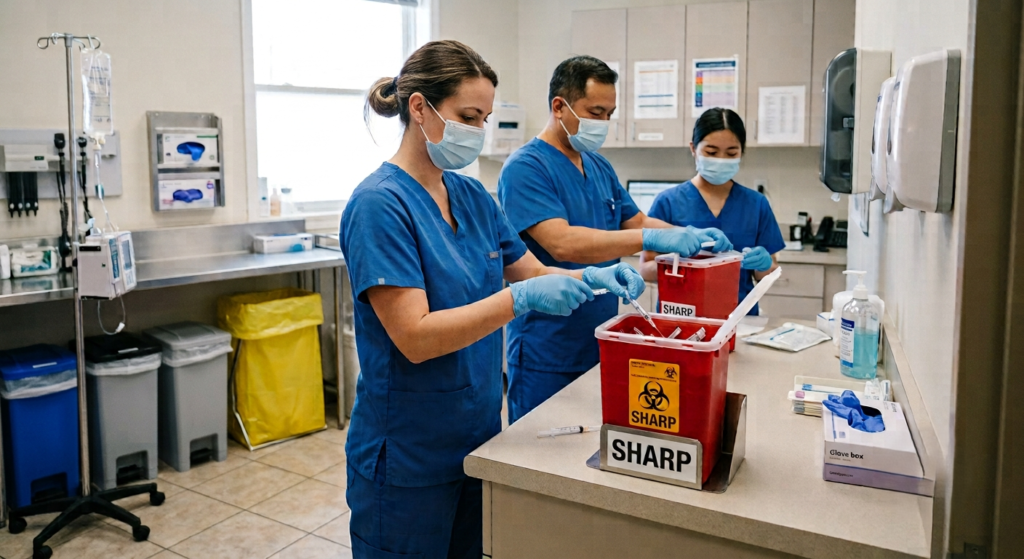 Sharps Disposal Methods