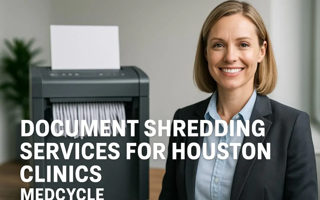 Document Shredding Houston Clinics: 5 Critical Mistakes & How MedCycle Prevents Them